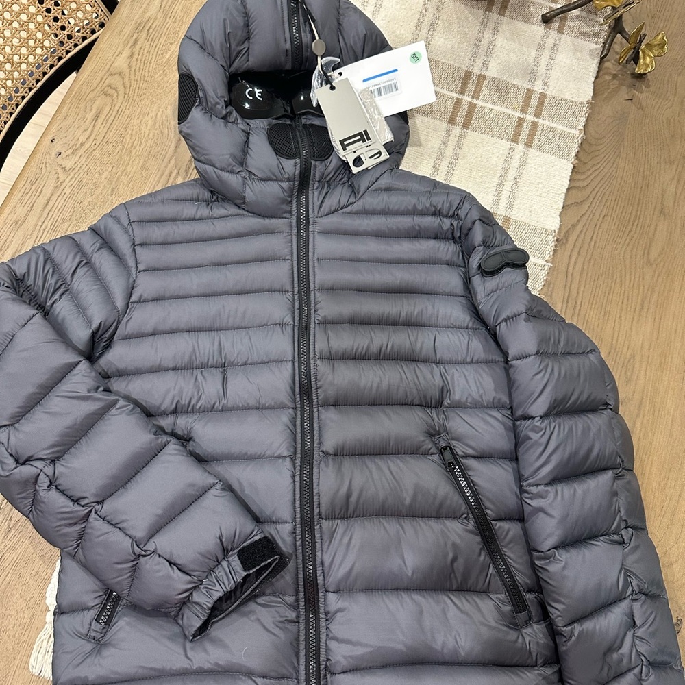 AI Riders on the Storm Gray Ski Jacket